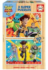Puzzle 2x50 Toy Story 4 Educa 18084