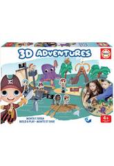 3D Aventures Piratas Educa 18227
