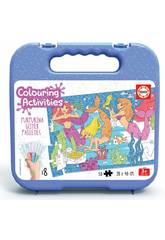 Colouring Activities Puzzle 50 Sir�nes Educa 18067