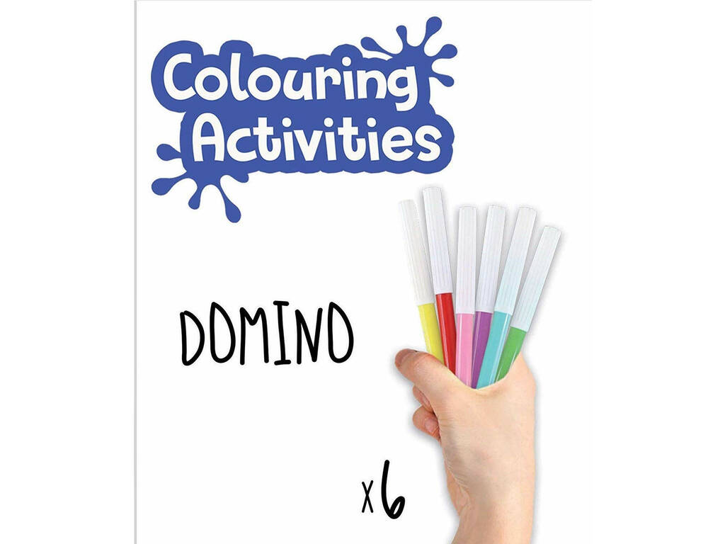 Maletín Colouring Activities Dominó Educa 18071