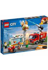 Lego City Fire Resgate de Incêndio do Restaurante de Hambúrguer 60214