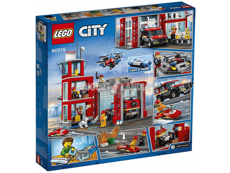 Lego City Fire Parc de Pompiers 60215