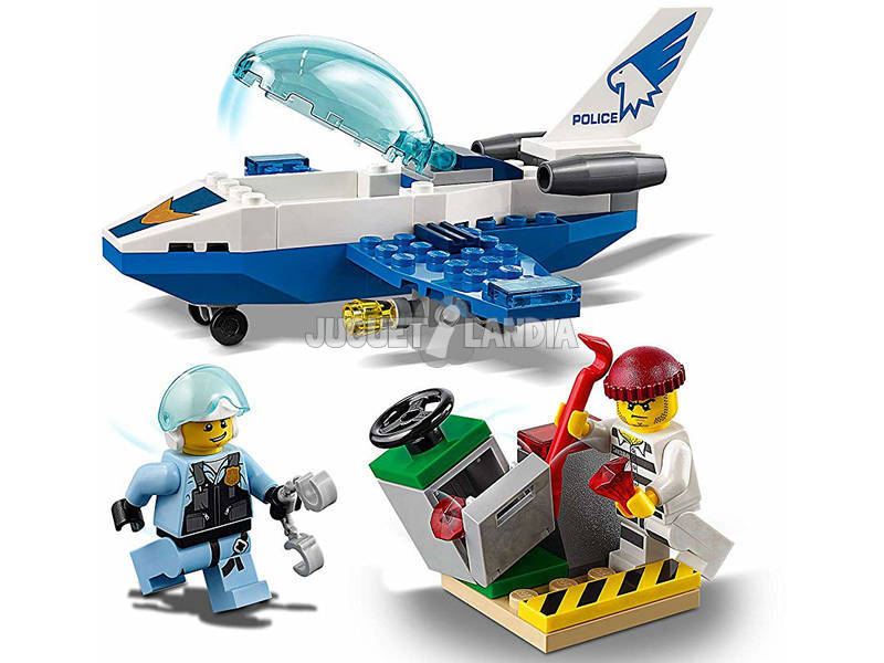 Lego City Polícia Aérea Jet Patrulha 60206