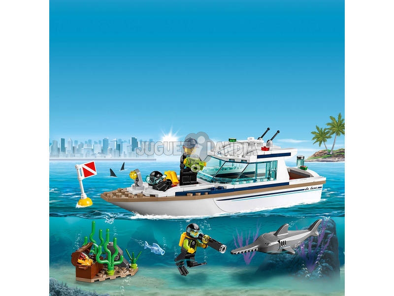 Lego City Yacht de Plongée 60221