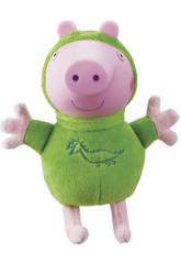 Pelúcia Com Luz Peppa Pig Glow Friends Bandai 6887