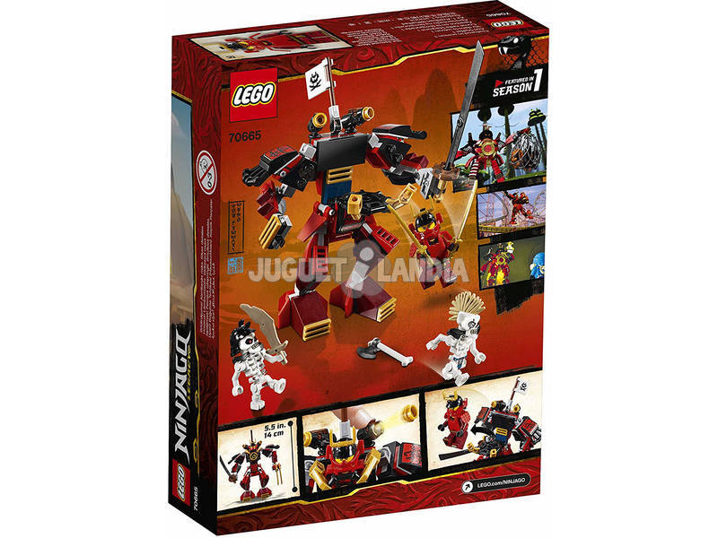 Lego Ninjago Robot Samurái 70665
