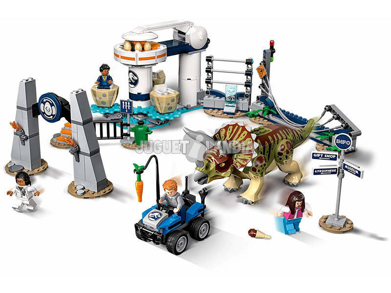 Lego Jurassic World Chaos de Triceratops 75937