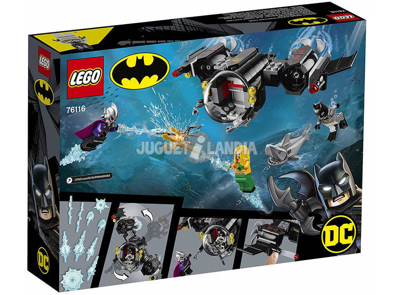 Lego DC Super Heroes Batsub di Batman e il duello sottomarino 76116