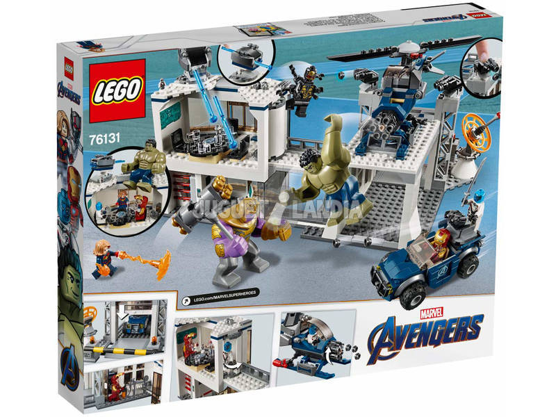 Lego Super Heroes Avengers Batalha no Complexo 76131