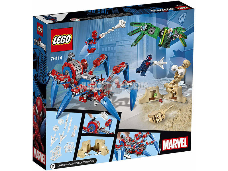 Lego Super Heroes Le véhicule araignée de Spider-Man 76114 