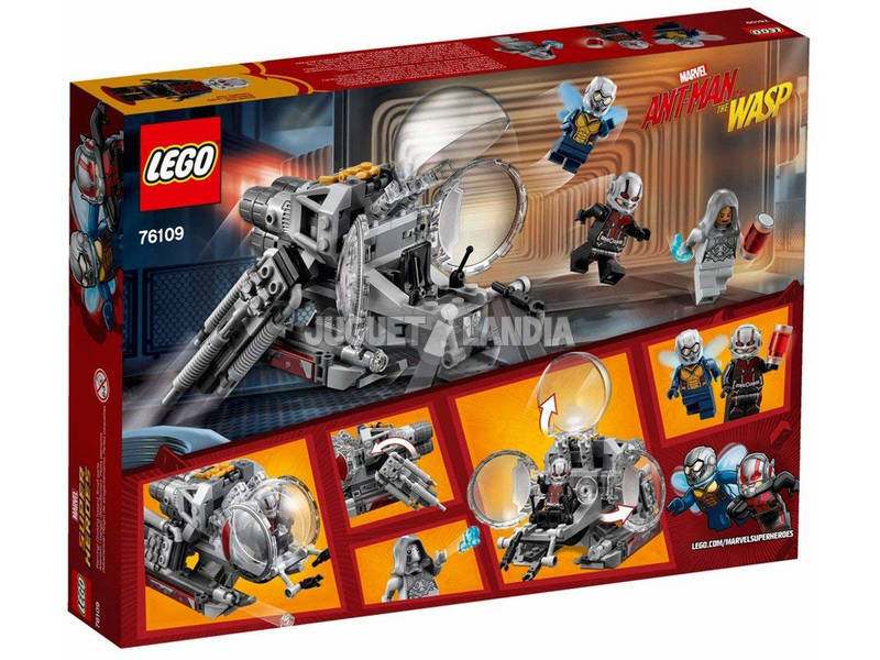 Lego Súper Héroes Exploradores del Reino Cuántico 76109