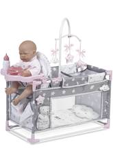 Berceau Parc table a langer pour poup�es Sky De Cuevas 53124