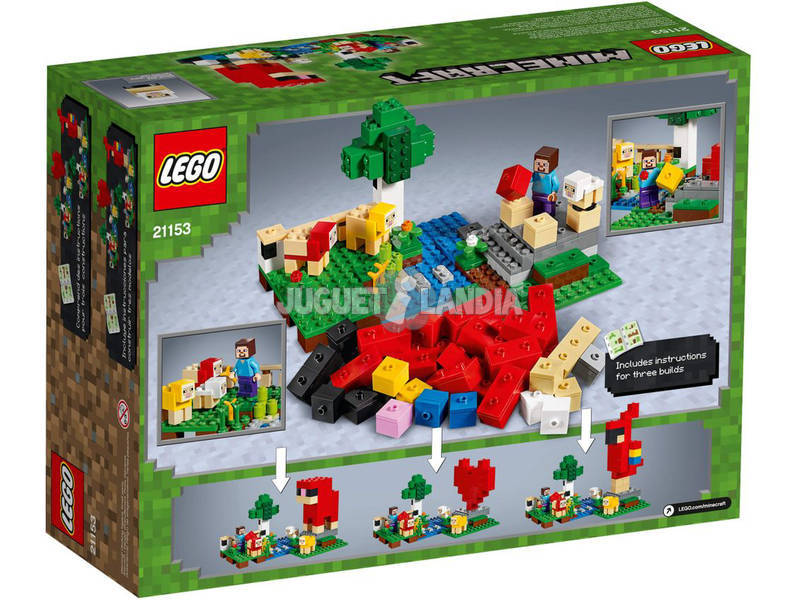 Lego Minecraft La Ferme de Laine 21153