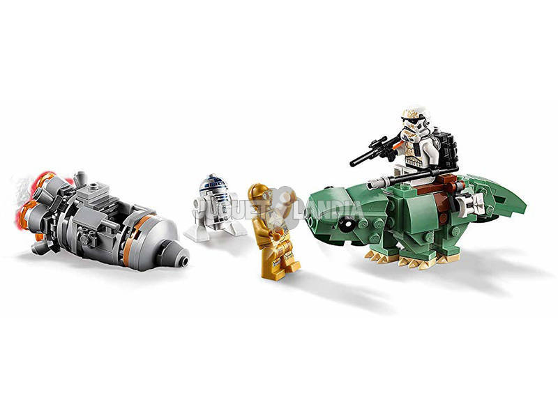 Lego Star Wars Microfighter Capsula di salvataggio contro Dewback 75228