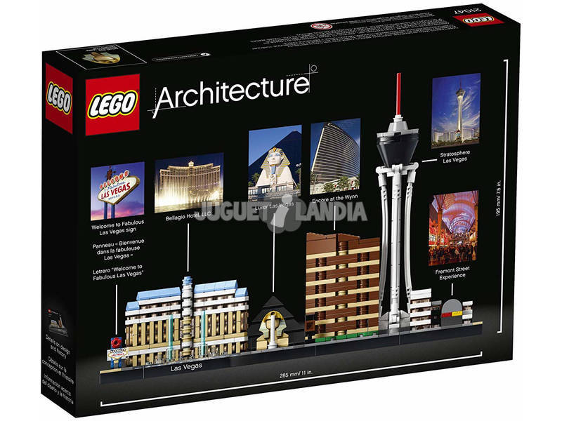 Lego Aquitetura Las Vegas 21047