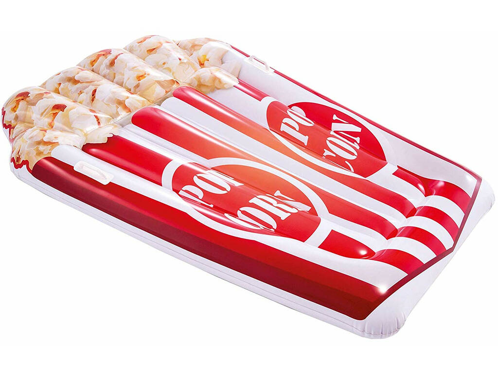 Luftmatratze Realistisches Design Popcorn 178x124 cm. Intex 58779