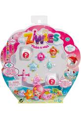 Ziwies Pack 8 Figurines Famosa 700014604 