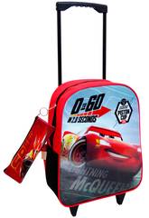 Mochila Trolley Cars Con Portatodo Toybags T810-075