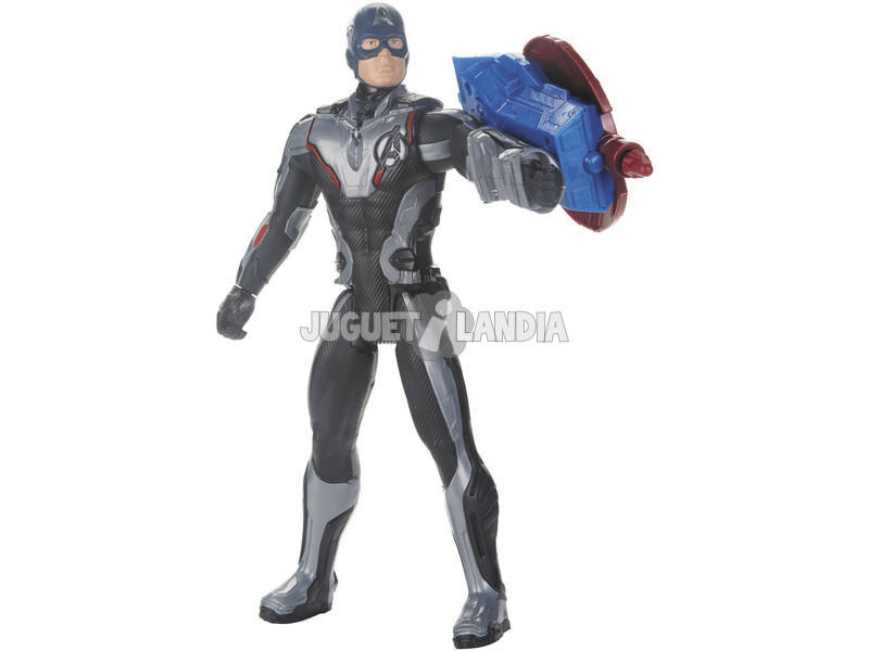 Avengers Figura Capitan America 30 cm. con Cannone Power FX Hasbro E3301