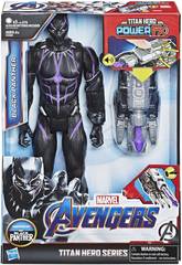 Avengers Figura Black Panther 30 cm. com Canh�o Power FX Hasbro E3306
