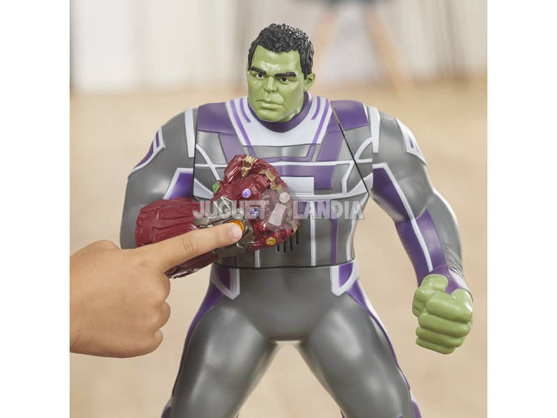 Avengers Figura Eletrónica Hulk Punho Poderoso Hasbro E3313