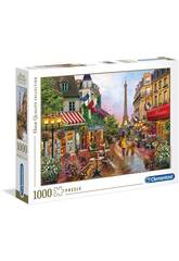 Puzzle 1000 Blumen in París Clementoni 39482