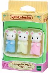 Sylvanian Families Triplette Topo Marshmallow Epoch Per Immaginare 5337