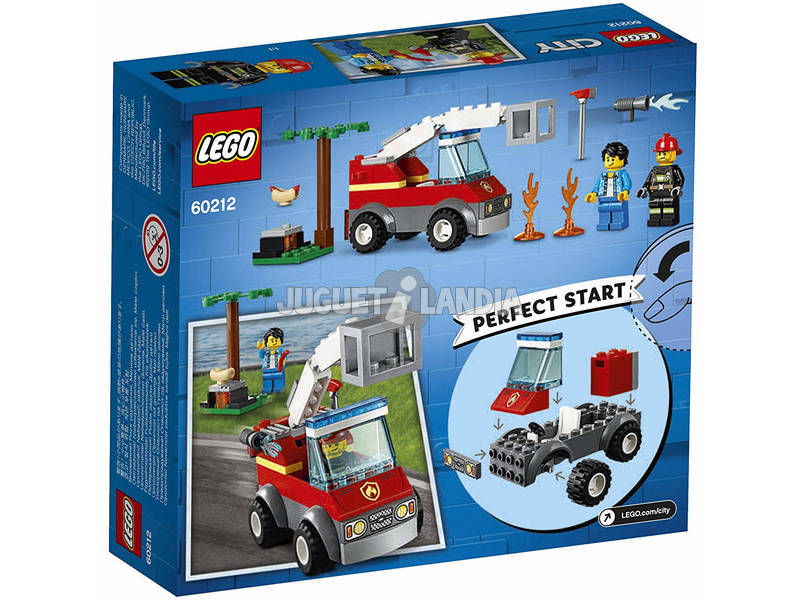 Lego City Barbecue in fumo 60212