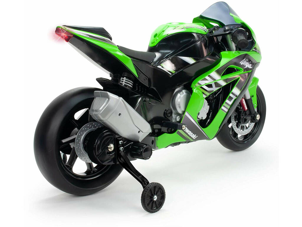 Motorrad Batterie Kawasaki ZX10 Ninja 12V. Mit Lichter und Sounds Injusa 6495