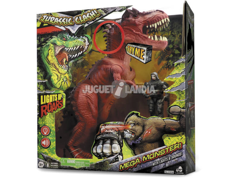 Jurassic Clash Mega Monster Figura T-Rex
