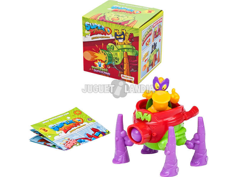 Superzings Superbot + Superzings Serie 3 Magic Box Toys PSZ3D68IN00