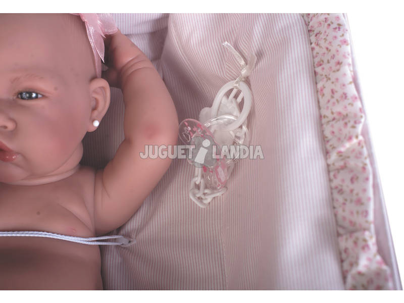 Neugeborene Puppe Umkleidekabine 42 cm. Antonio Juan 5042