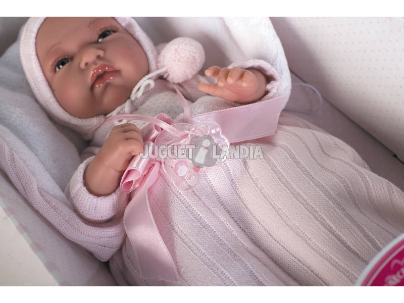 Bambola Baby Toneta Inverno 33 cm. Antonio Juan 6024