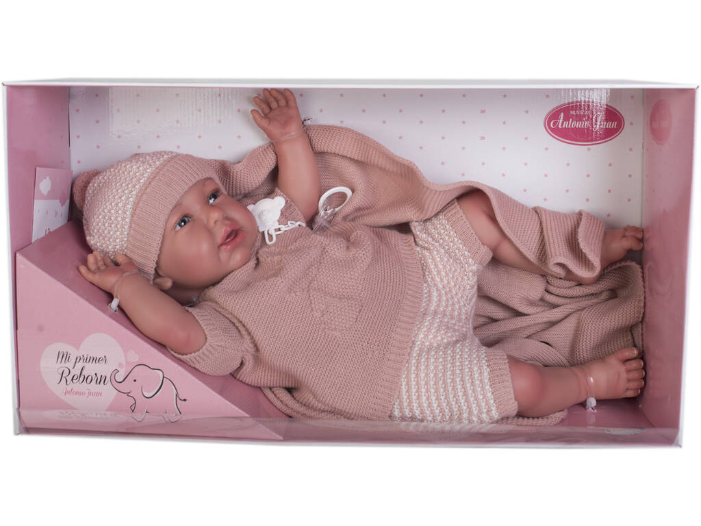 Puppe Mein Erste Reborn Daniela Schal von Antonio Juan 8155