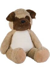 Bulldog en Peluche Jumbo 140 cm. Llopis 10073