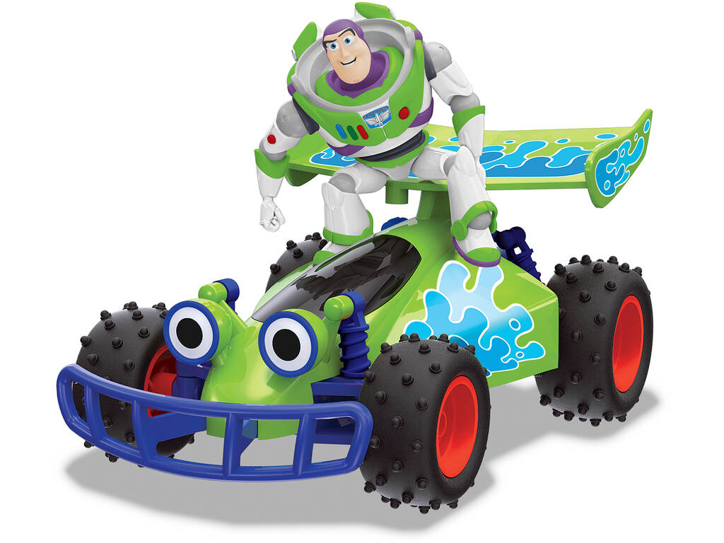 Radiocomando 1:24 Toy Story 4 Turbo Buggy con Buzz Simba 3154000