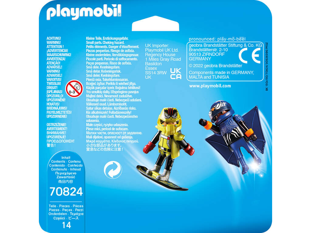 Playmobil Duopack Air Stunt Show 70824