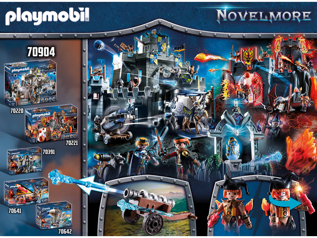 Playmobil Novelmore Attacco del Drago 70904
