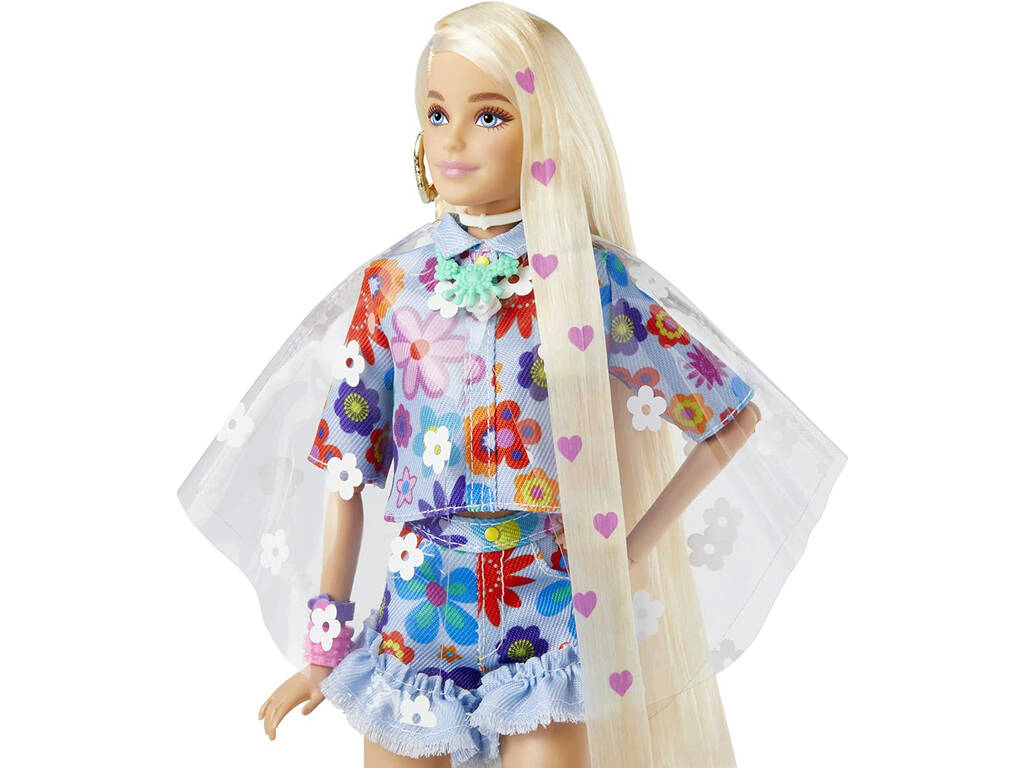 Barbie Extra Blumen Mattel HDJ45