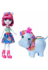 Enchantimals bambola Hedda Hippo Mattel GFN56