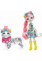Enchantimals Poup�e Tadley Tiger Mattel GFN57