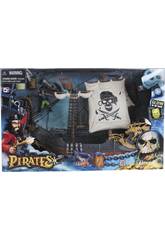 Bateau pirate avec des Figurines et des Accessoires