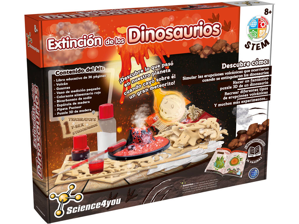 Extinción de los Dinosaurios Science4you 61506