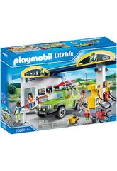 Playmobil Voitures Ville Station-service 70201