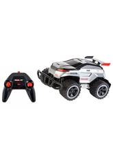 Rádio Controle 1:18 Silver Wheeler Corrida 180116