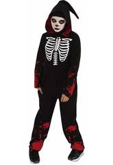 Disfarce Crian�a Bloody Skeleton Tamanho S Rubies S8530-S