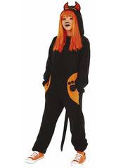 Disfarce Crian�a Black Cat Tamanho L Rubies S8531-L