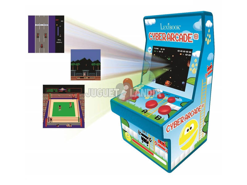 Console Cyber Arcade Compacte 200 Jéux Vidéo Lexibook JL2940