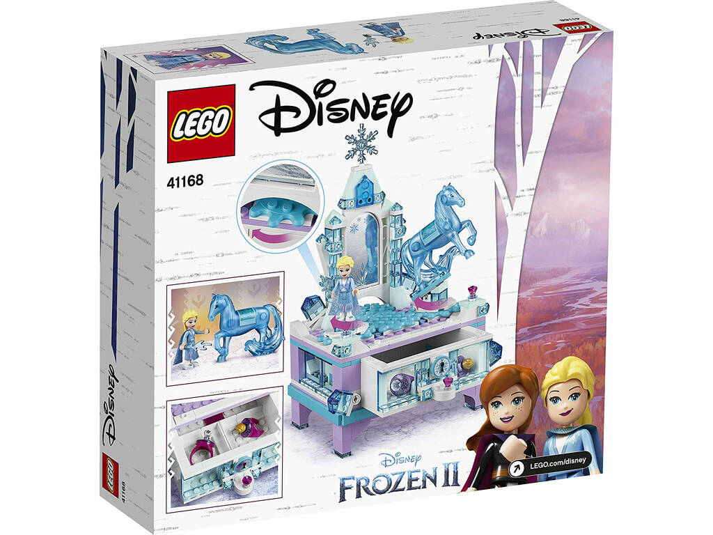 Lego Frozen 2 Disney Il portagioielli di Elsa 41168