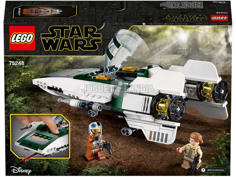 Lego Star Wars Caça Estelar Asa-A da Resistência 75248
